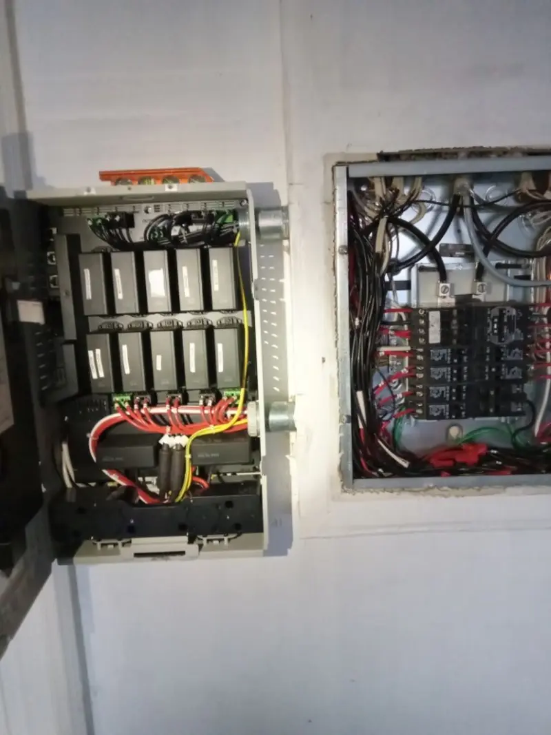 Electrical panel upgrade completed for Indoor Lighting Installation in Nash